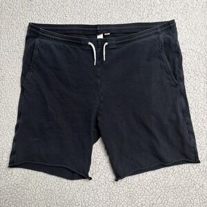 Vintage Y2K American Apparel USA Made Pima Cotton Sweat Shorts Indie Sleaze L